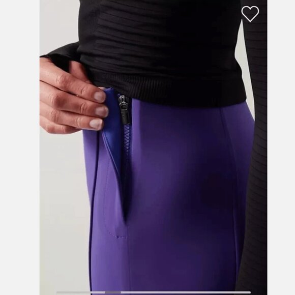 Size 0 - ATHLETA - Blue Glacier Snow Skinny Pant NEW $179 msrp - Picture 2 of 10